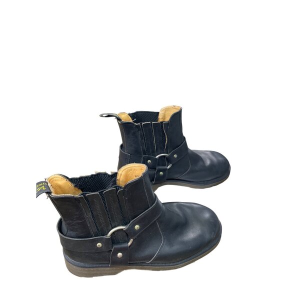 Dr. Martens womans black Leather chelsea ankle boots size 5 SKU 8796 - Picture 4 of 16